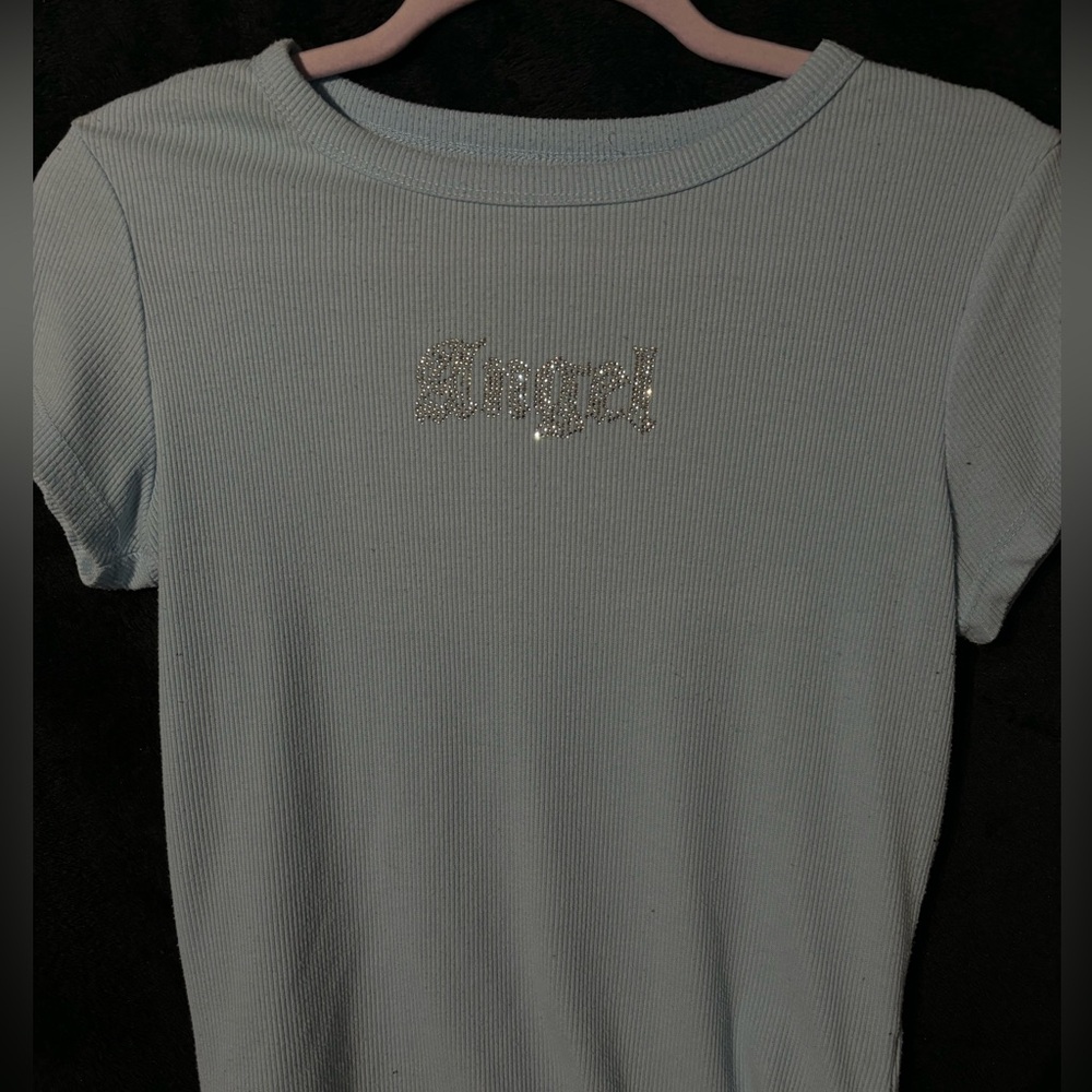 "Angel" diamond shirt